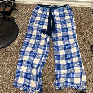 PINK plaid pajama pants